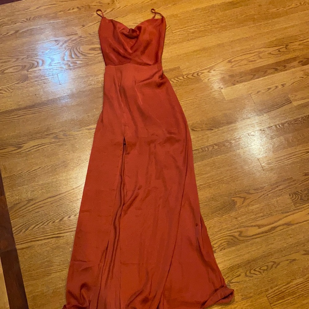 Satin dress